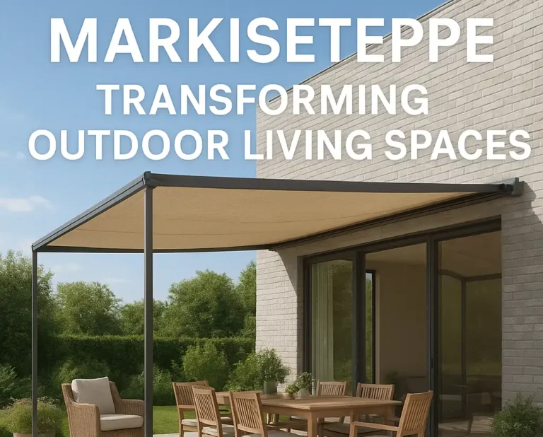 Markiseteppe: Transforming Outdoor Living Spaces